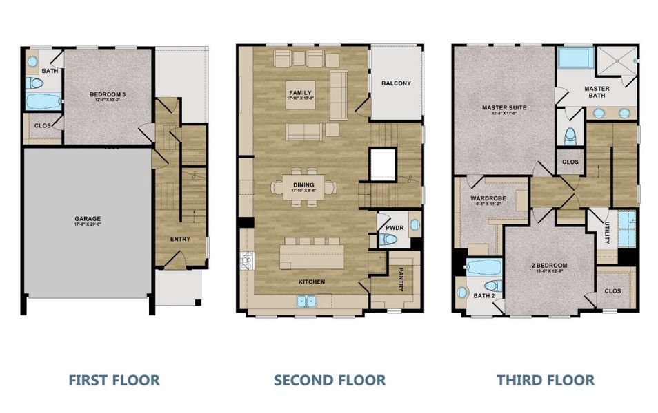 2D floor plan layout for the The Isabella by Riverway Homes in Spring Valley Creek, Houston, TX (Image 3). 2D floor plan layout for the The Isabella by Riverway Homes in Spring Valley Creek, Houston, TX (Image 3).