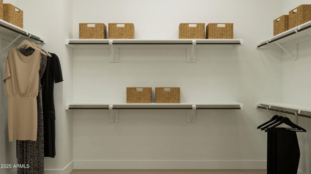 Owner's Walk in Closet Owner's Walk in Closet