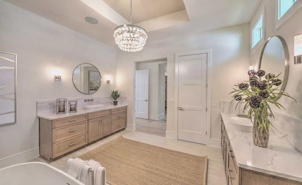 Furnished interior view inside a new home in Courtney Grove, St. Augustine (Image 40). Furnished interior view inside a new home in Courtney Grove, St. Augustine (Image 40).