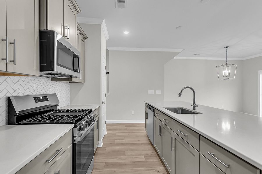 Furnished interior view inside a new home in Pineland Preserve, Summerville (Image 10).