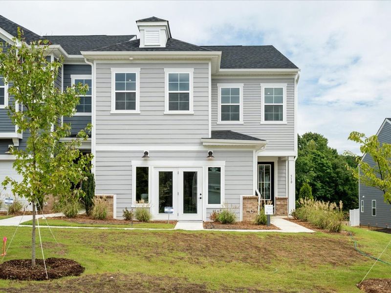Representative exterior photo of a completed home built from the Stuart by Tri Pointe Homes in Millstone, Cramerton, NC (Image 2). Representative exterior photo of a completed home built from the Stuart by Tri Pointe Homes in Millstone, Cramerton, NC (Image 2).