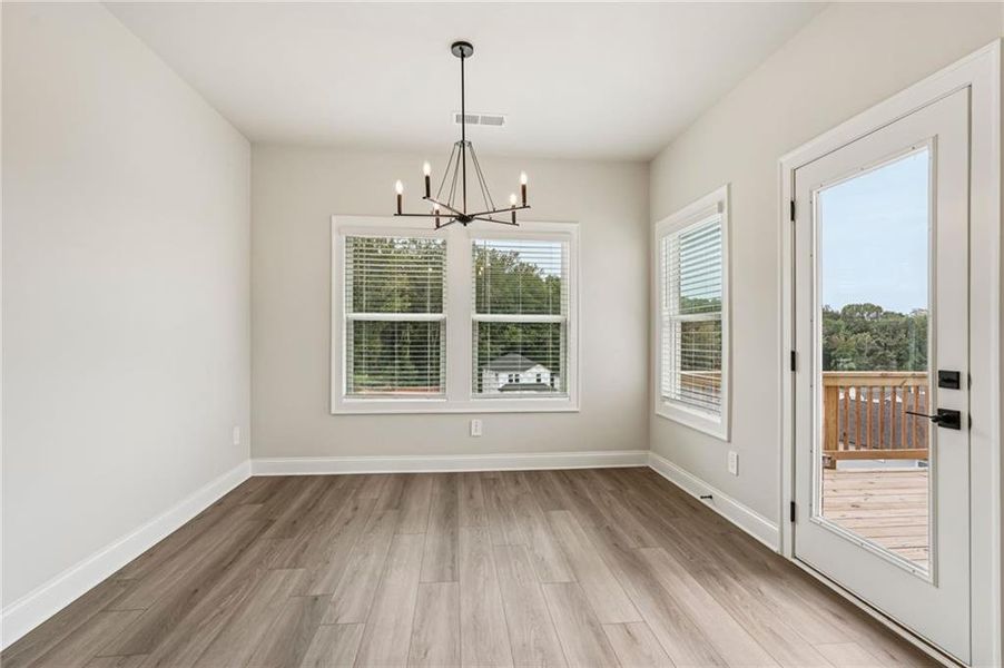 Spacious, unfurnished interior of a new home in Hemingway - Reserve Series, Cumming (Image 40).