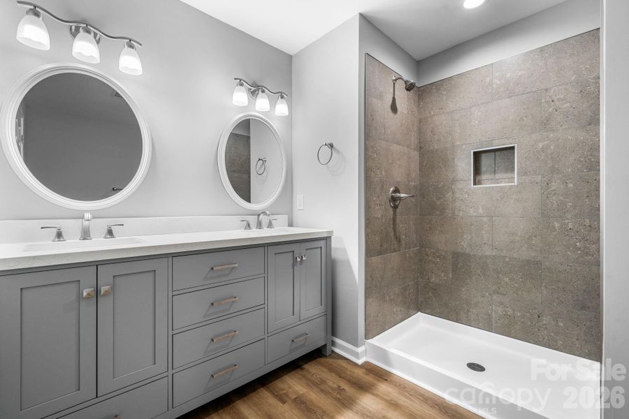 Furnished interior view inside a new home in , Morganton (Image 7).