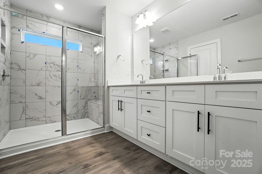 Furnished interior view inside a new home in Harrisburg Village Townhomes, Harrisburg (Image 28). Furnished interior view inside a new home in Harrisburg Village Townhomes, Harrisburg (Image 28).