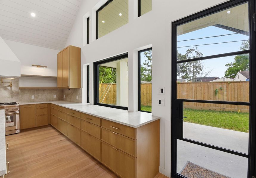 Furnished interior view inside a new home in , Houston (Image 6).