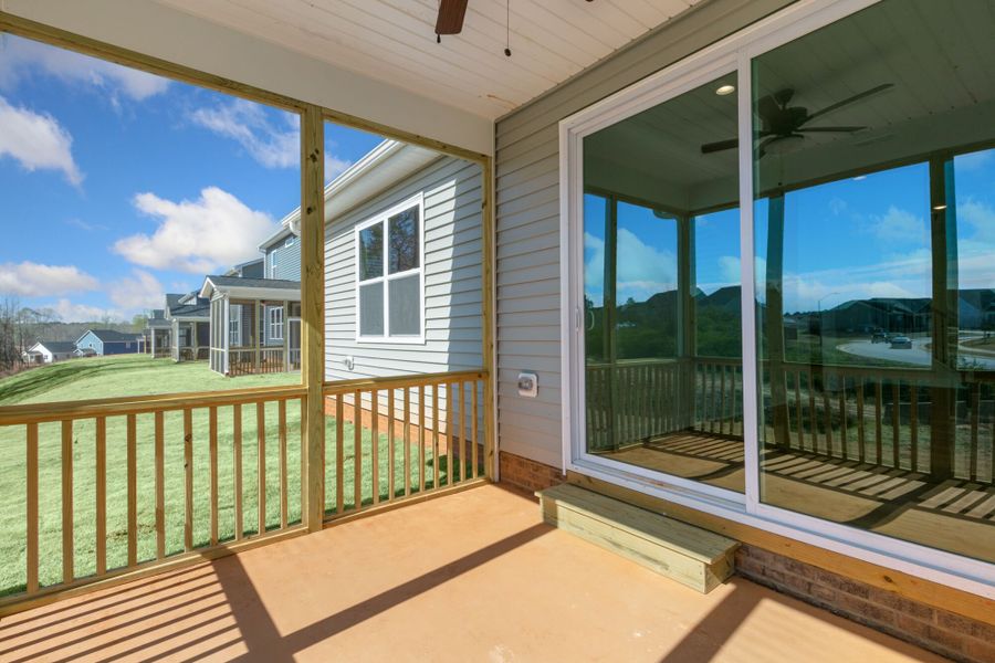Representative exterior details of a home built from the Teton by Mattamy Homes in Magnolia Park, Garner (Image 3).