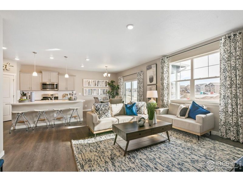 Furnished interior view inside a new home in Brighton Crossing, Brighton (Image 13).