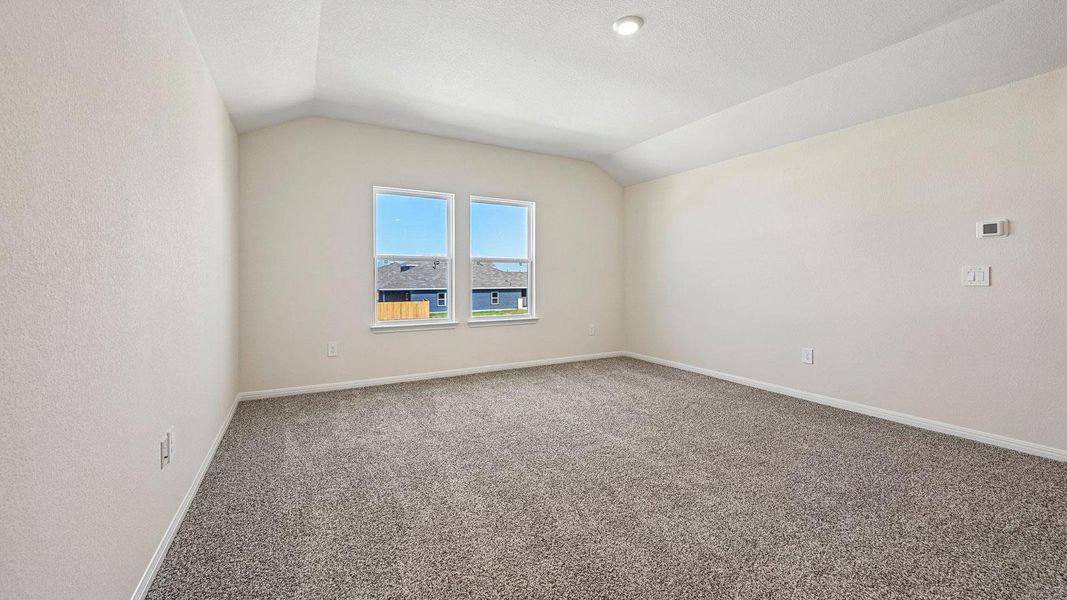Spacious, unfurnished interior of a new home in Carillon, Manor (Image 24).