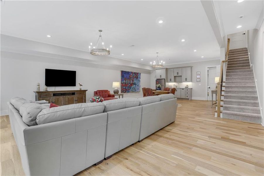 Furnished interior view inside a new home in , Dahlonega (Image 38).
