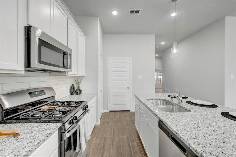 Furnished interior view inside a new home in Sagebrook, Argyle (Image 16). Furnished interior view inside a new home in Sagebrook, Argyle (Image 16).