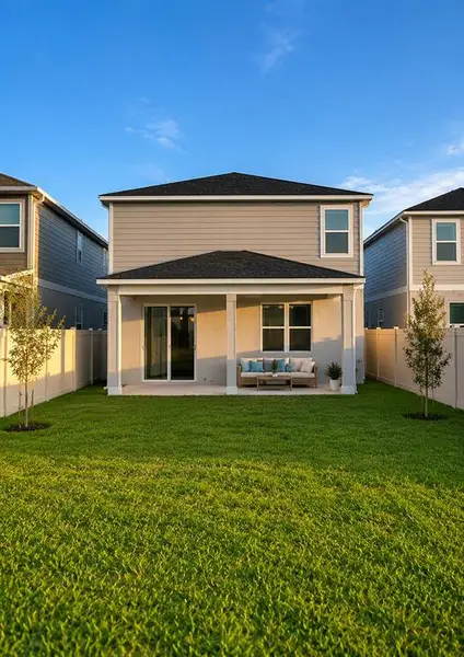 Exterior details and patio area of a home in , Clermont (Image 22).