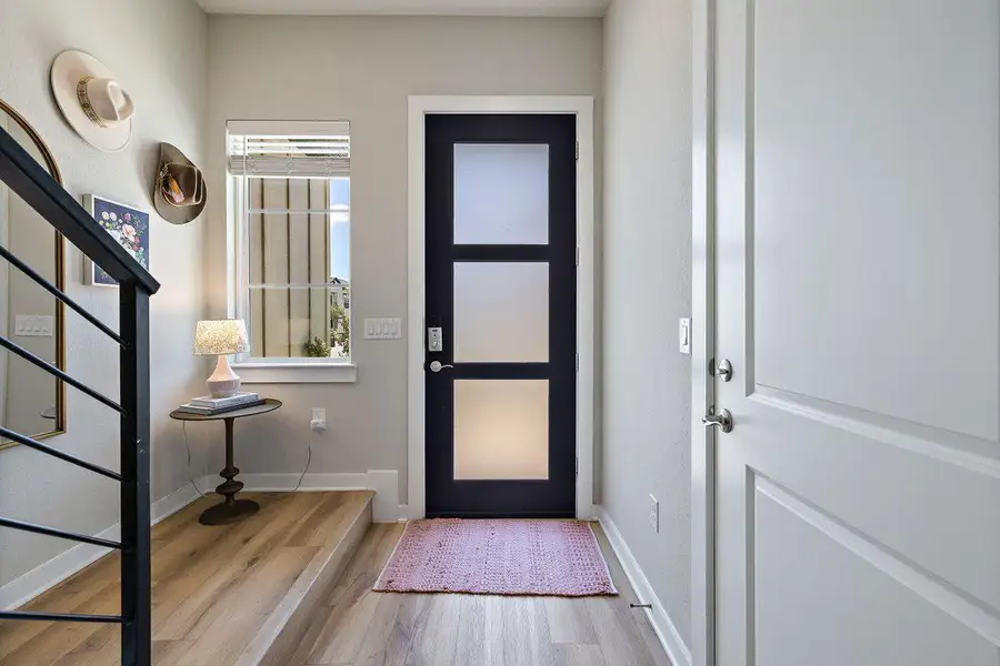 Enter on the first floor to a nice landing and a wide entry hall. Enter on the first floor to a nice landing and a wide entry hall.