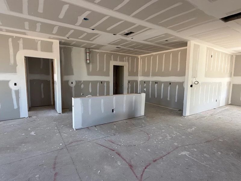 In-progress construction of a new home in The Point, Rolesville, NC (Image 11).