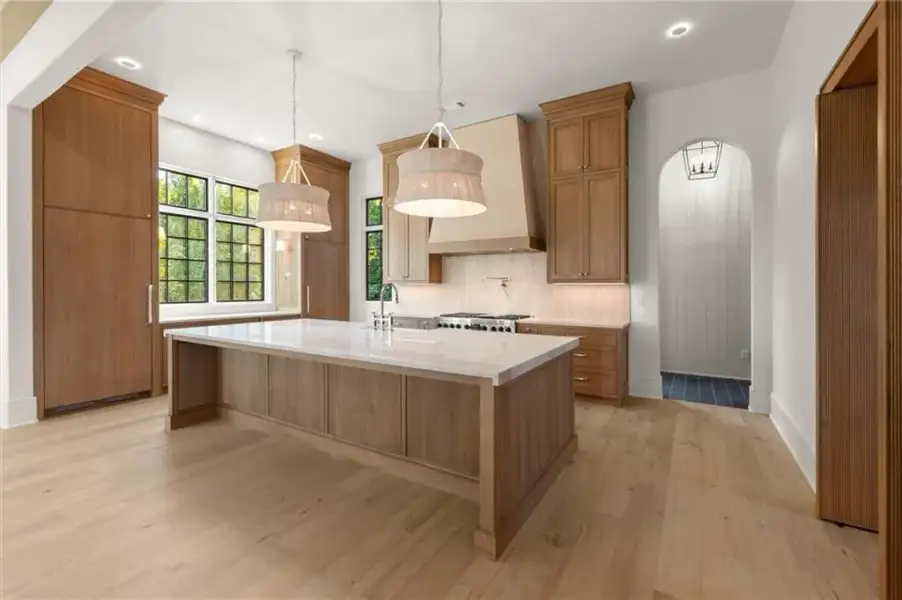 Furnished interior view inside a new home in , Alpharetta (Image 34).