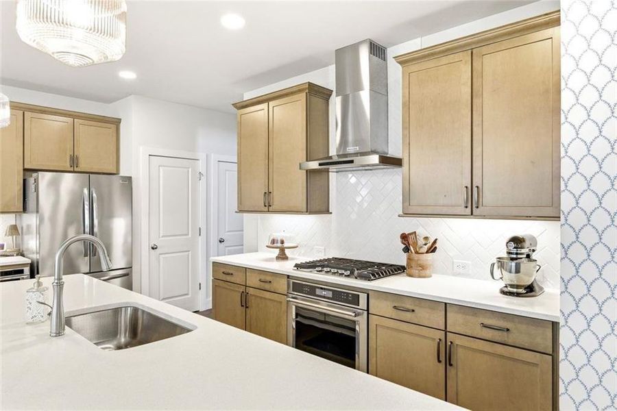Furnished interior view inside a new home in , Cumming (Image 41).