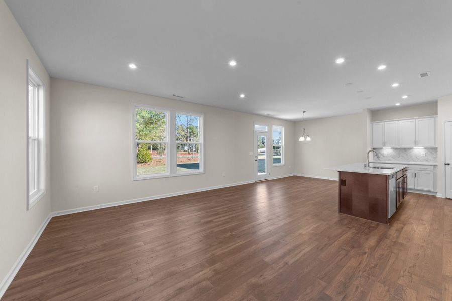 Spacious, unfurnished interior of a new home in Traditions at Carolina Forest, Myrtle Beach (Image 17). Spacious, unfurnished interior of a new home in Traditions at Carolina Forest, Myrtle Beach (Image 17).