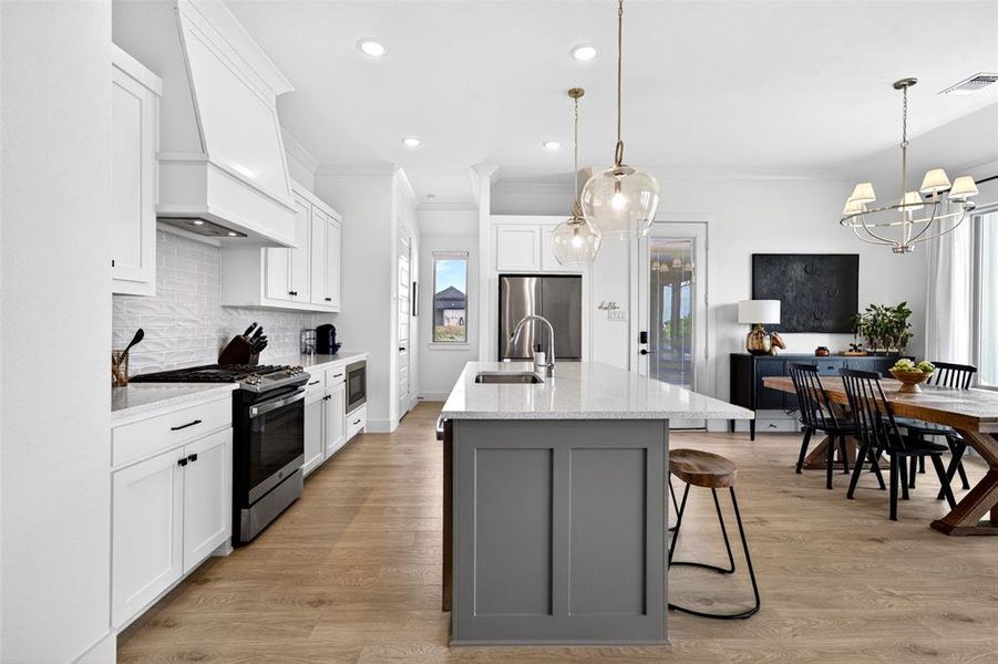 Furnished interior view inside a new home in Gatlin Ranch, Springtown (Image 33).