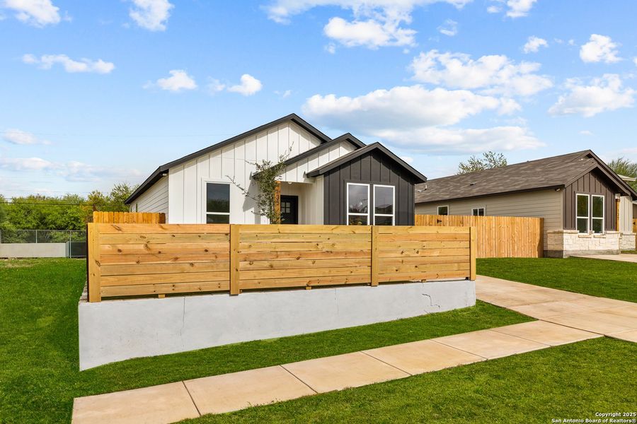 Exterior details and patio area of a home in , San Antonio (Image 24). Exterior details and patio area of a home in , San Antonio (Image 24).