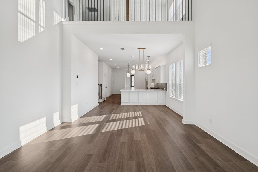 Spacious, unfurnished interior of a new home in Prairieland Village 40' Homesites, Cypress (Image 11).