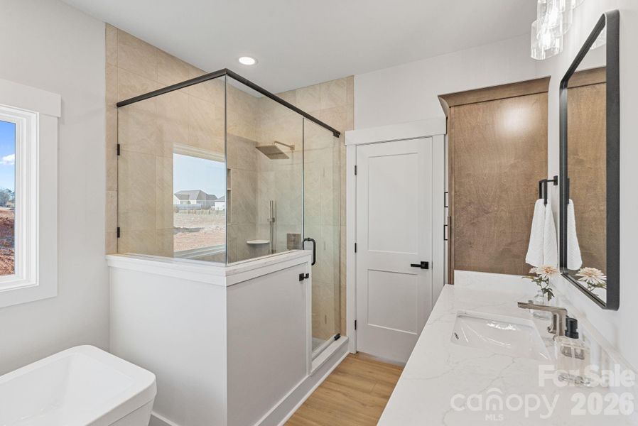 Furnished interior view inside a new home in , Salisbury (Image 14).