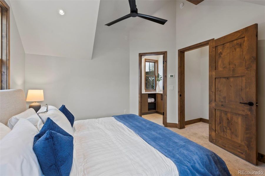 Furnished interior view inside a new home in , Breckenridge (Image 12).