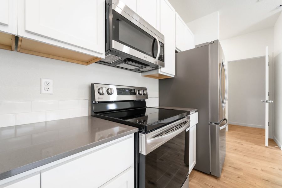 Furnished interior view inside a new home in Liberty Draw, Evans (Image 6).