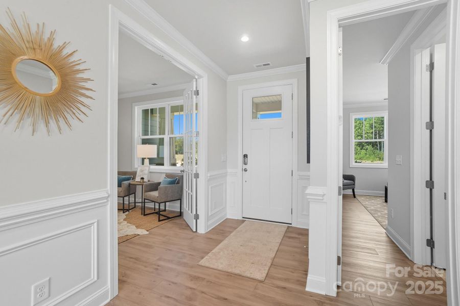 Furnished interior view inside a new home in Blair Place, Monroe (Image 18).