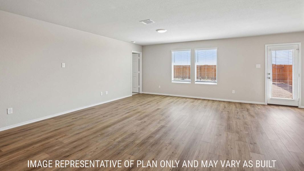 Spacious, unfurnished interior of a new home in Eastern Wells, Jarrell (Image 15).