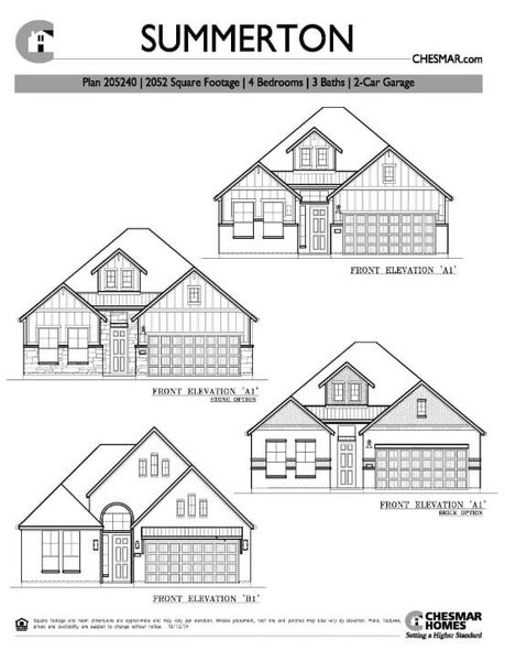 Exterior rendering of this home design in Meridiana, Manvel, TX (Image 4).