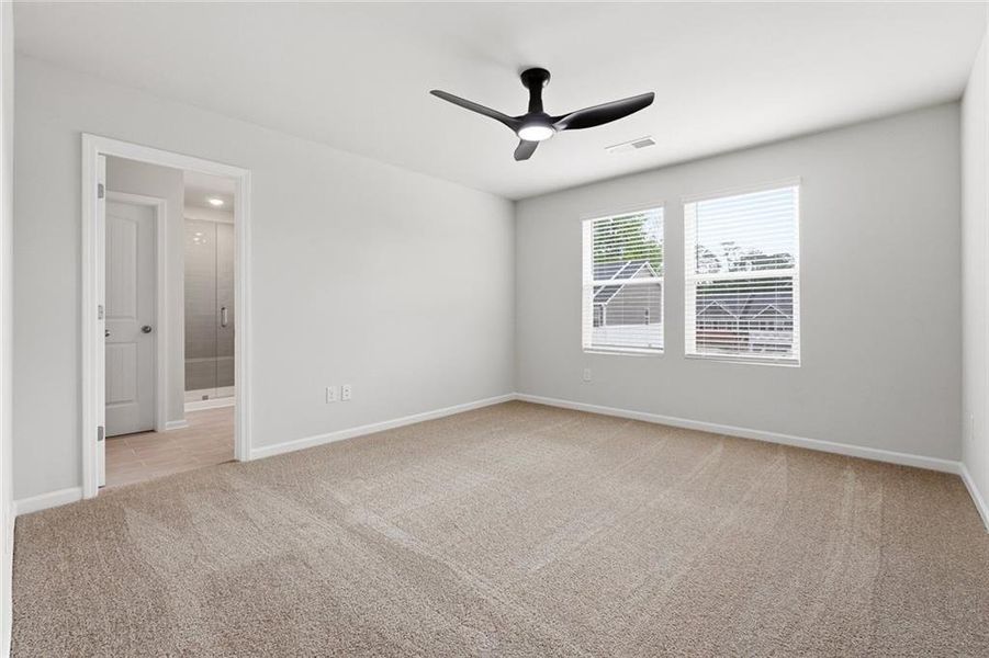 Spacious, unfurnished interior of a new home in Concord Oaks, Powder Springs (Image 22). Spacious, unfurnished interior of a new home in Concord Oaks, Powder Springs (Image 22).