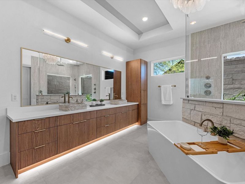 Furnished interior view inside a new home in , Montgomery (Image 10).