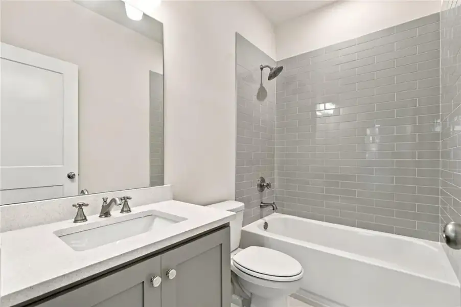 Furnished interior view inside a new home in , Sugar Hill (Image 9). Furnished interior view inside a new home in , Sugar Hill (Image 9).