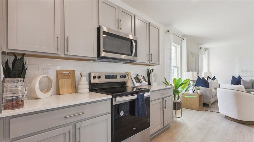 Furnished interior view inside a new home in , Apopka (Image 10).