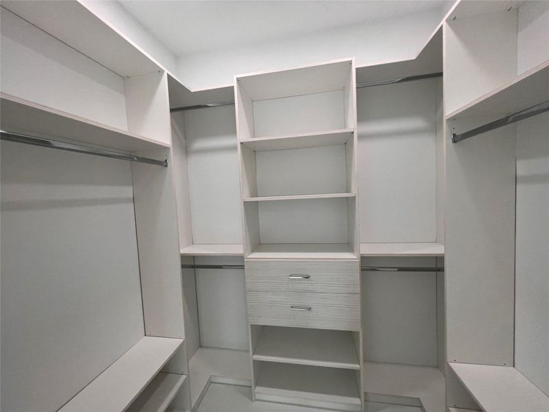 Master Bedroom Closet (His) Walk In