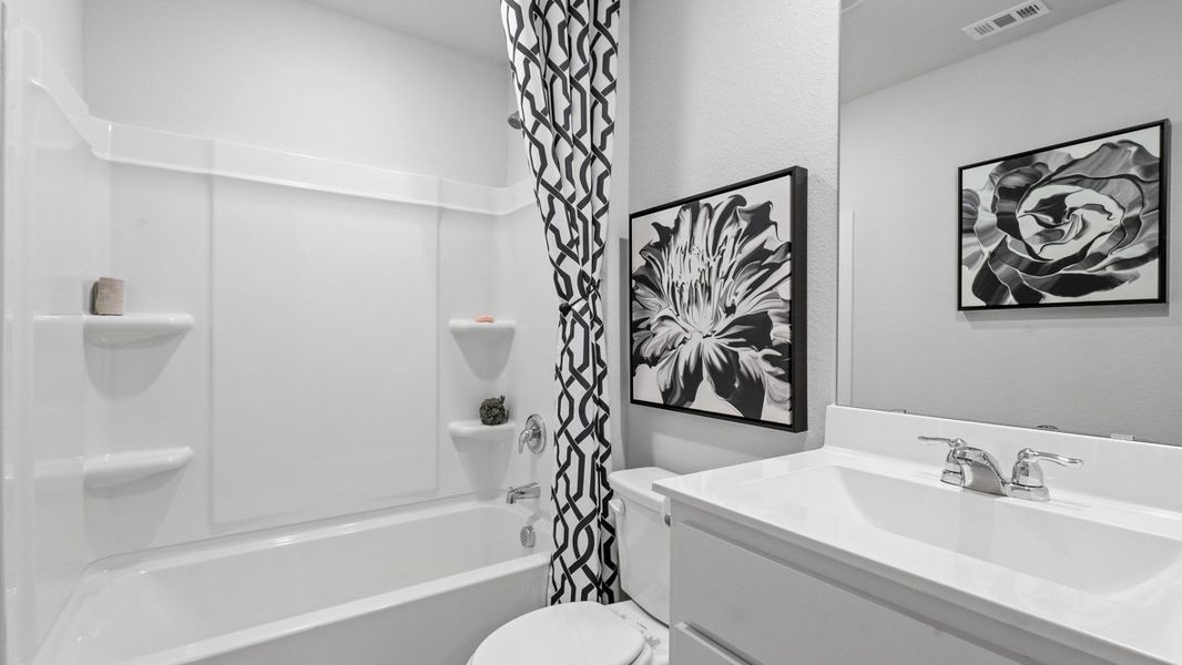 Furnished interior view inside a new home in Sunnycreek, Fort Worth (Image 29).