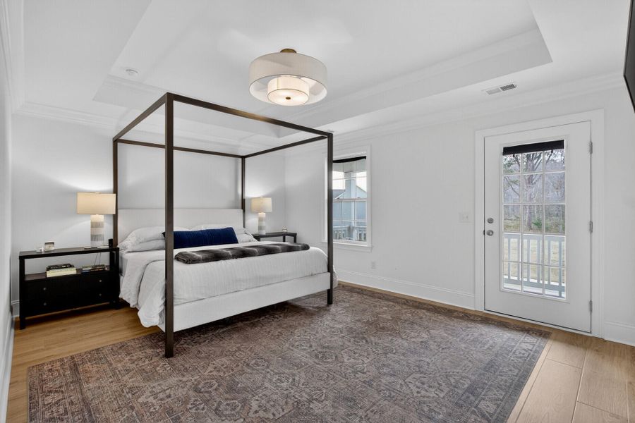 Furnished interior view inside a new home in , Summerville (Image 20).