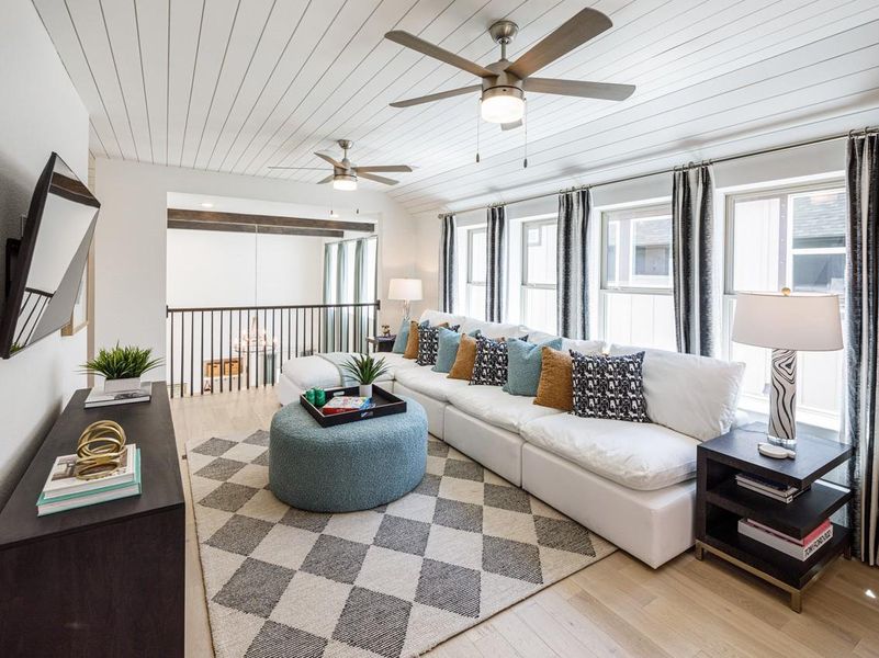 Furnished interior view inside a new home in Riceland, Mont Belvieu (Image 41).