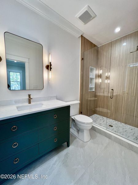 Furnished interior view inside a new home in , Jacksonville (Image 12).