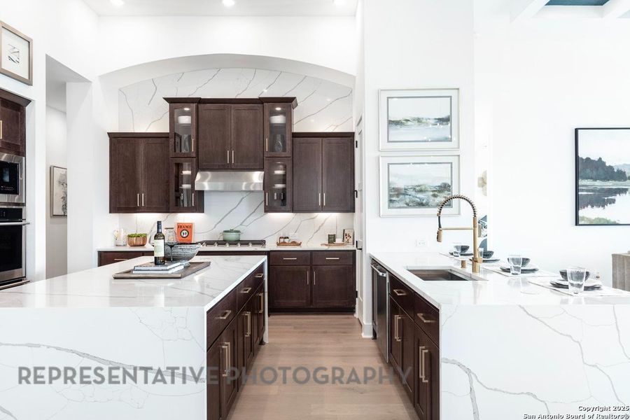 Furnished interior view inside a new home in The Ranches at Creekside, Boerne (Image 34). Furnished interior view inside a new home in The Ranches at Creekside, Boerne (Image 34).