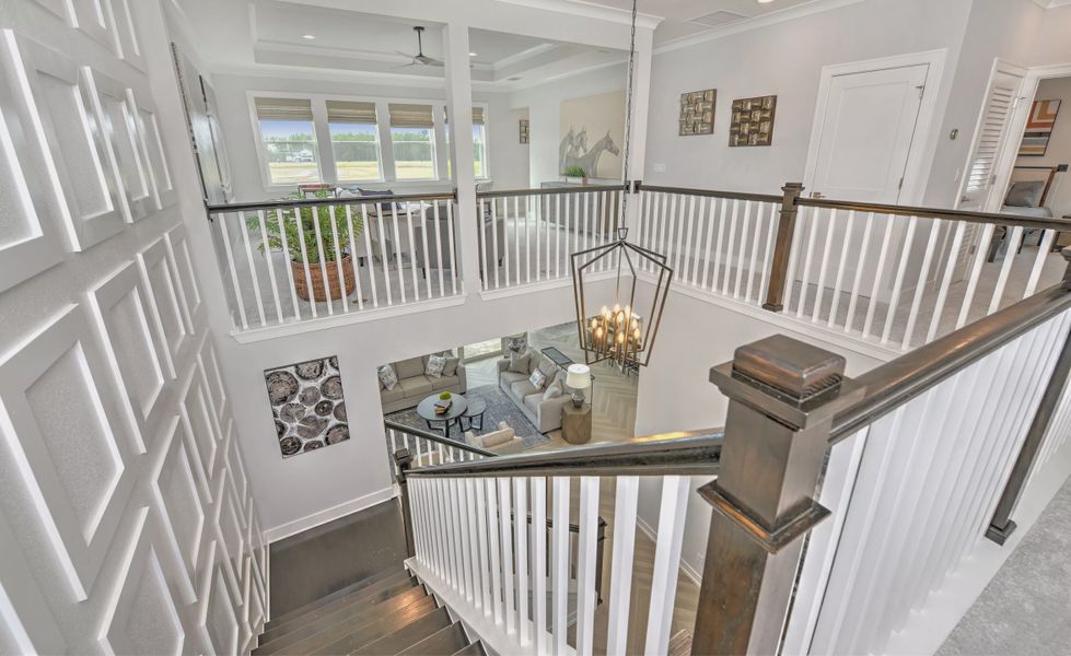 Furnished interior view inside a new home in Middlebourne, St. Johns (Image 39). Furnished interior view inside a new home in Middlebourne, St. Johns (Image 39).