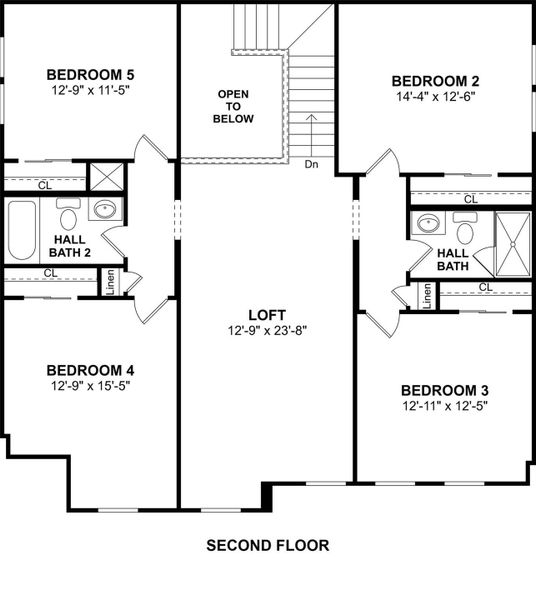 The Davenport floor plan by K. Hovnanian Homes. 2nd floor shown. *Prices, plans, dimensions, features, specifications, materials, and availability of homes or communities are subject to change without notice or obligation. The Davenport floor plan by K. Hovnanian Homes. 2nd floor shown. *Prices, plans, dimensions, features, specifications, materials, and availability of homes or communities are subject to change without notice or obligation.