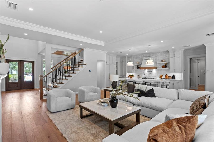 Furnished interior view inside a new home in , Tampa (Image 15).