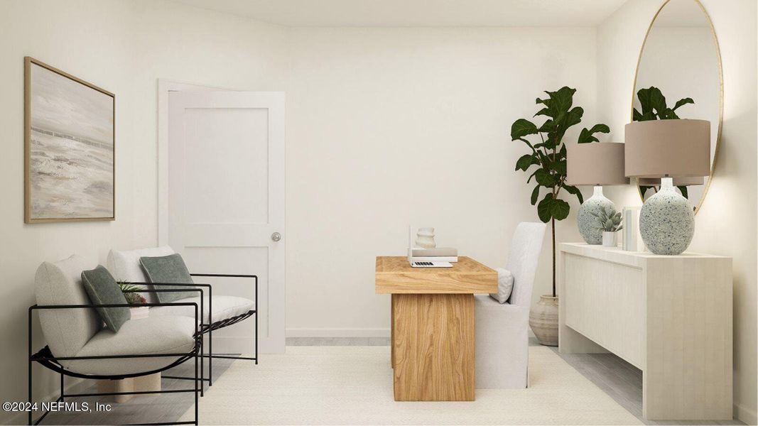 Furnished interior view inside a new home in Granary Park, Green Cove Springs (Image 7).