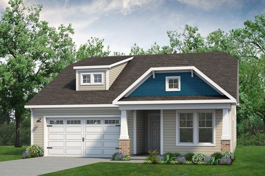 Representative exterior photo of a completed home built from the The Sweetbay by Chesapeake Homes in Bridgewater - Waterside Village, Little River, SC (Image 7).