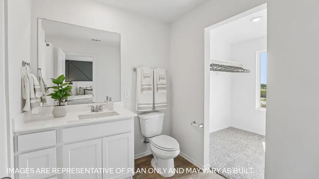 Furnished interior view inside a new home in Marigold, Kyle (Image 14).
