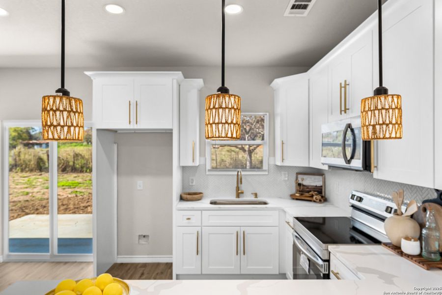 Furnished interior view inside a new home in , Lytle (Image 11).