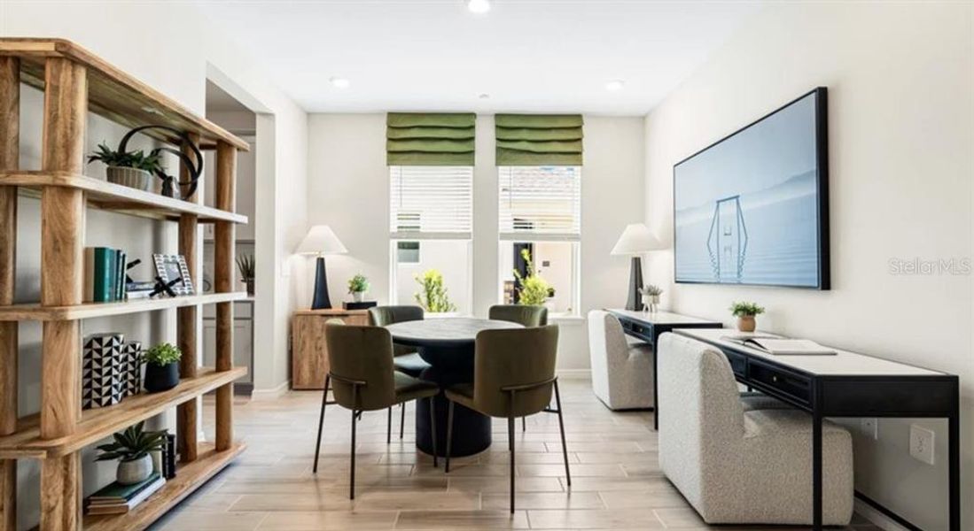 Furnished interior view inside a new home in The Waters at Center Lake Ranch, St. Cloud (Image 10).