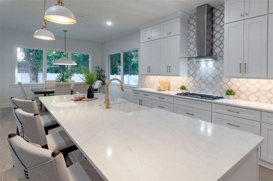 Furnished interior view inside a new home in , Orlando (Image 41).