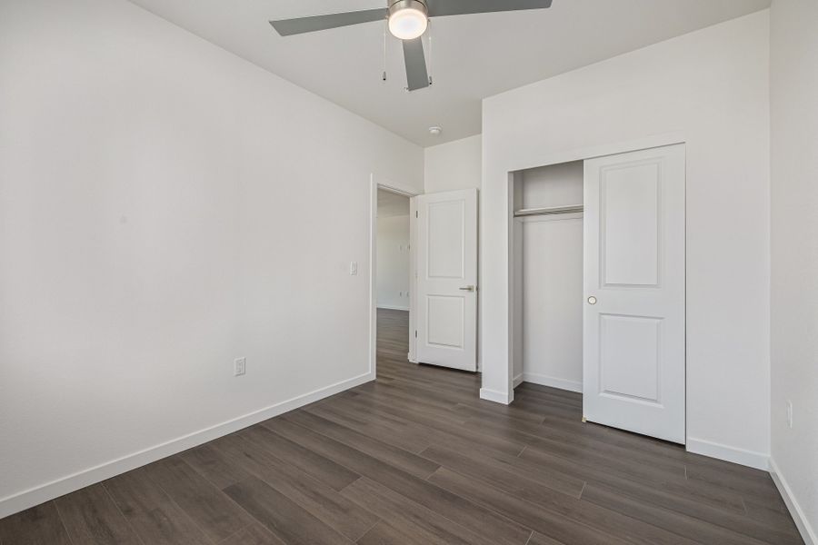 Spacious, unfurnished interior of a new home in The Residences at Victory Ridge, Colorado Springs (Image 14).