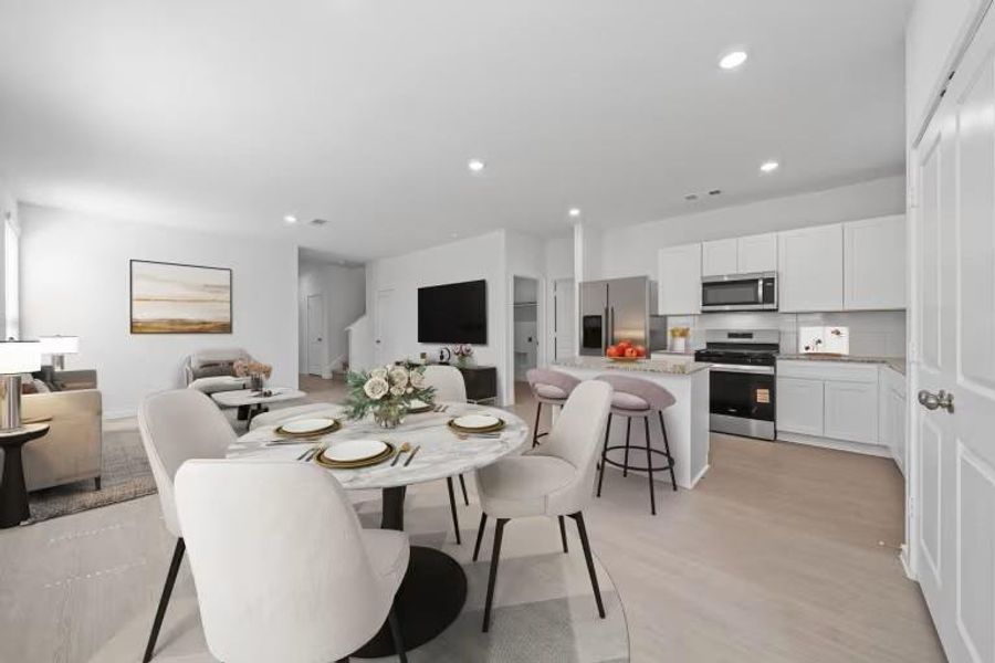 MODEL HOME images may NOT be consistent with the finished product.
